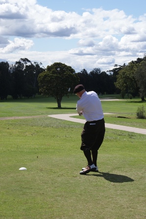 Ross Haslam on the First Tee